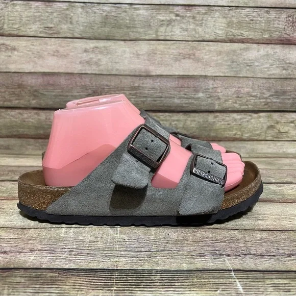 Birkenstock Tuape Suede Arizona Sandals - Picture 3 of 9